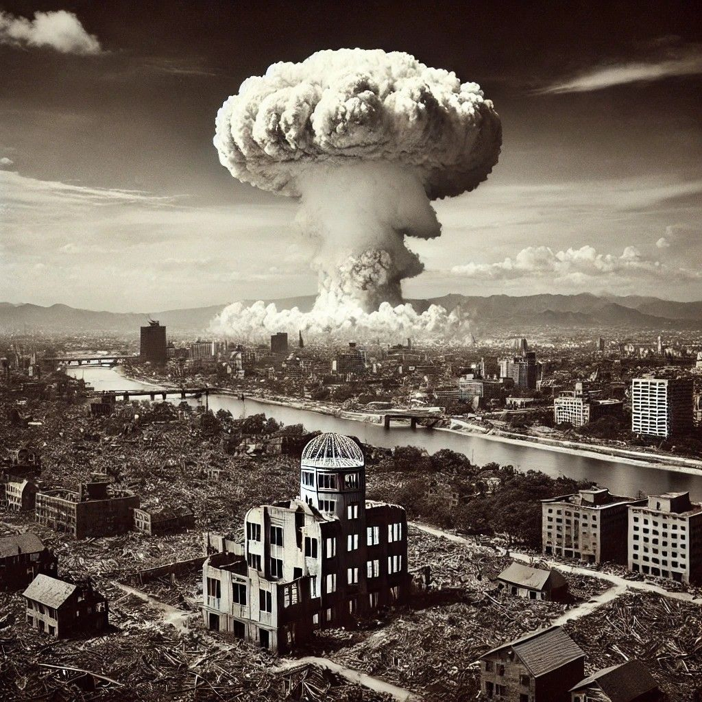 Image showing atomic bomb impact